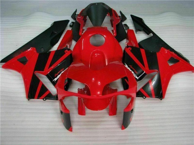 Kits ABS Carenados Motocicleta CBR 600 RR 03-04 - Rojo Negro Kits ABS Carenados Motocicleta CBR 600 RR 03-04 - Rojo Negro