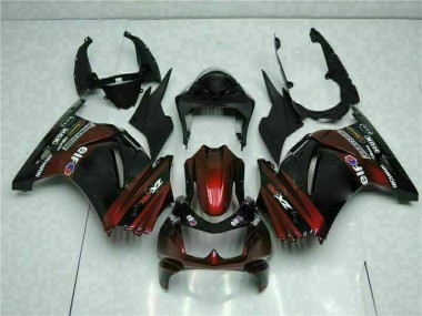 Kits ABS Carenados Motocicleta EX250 08-12 - Negro