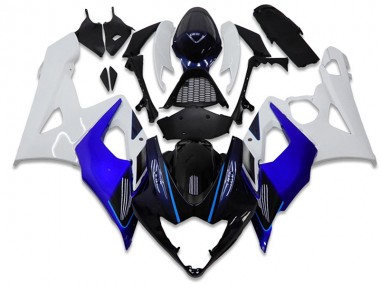 Kits ABS Carenados Motocicleta GSXR 1000 K5 05-06 - Azul Blanco