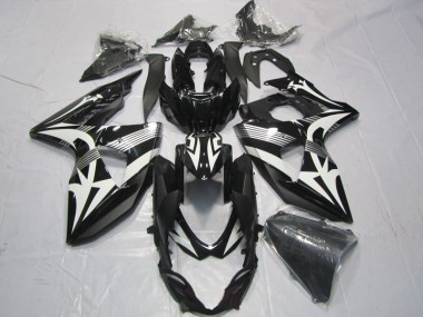 Kits ABS Carenados Motocicleta GSXR 1000 K9 09-16 - Negro Blanco
