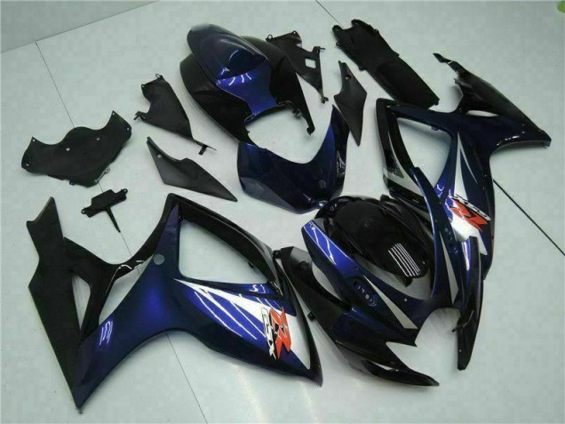 Kits ABS Carenados Motocicleta GSXR 600 / 750 K6 06-07 - Azul Negro Kits ABS Carenados Motocicleta GSXR 600 / 750 K6 06-07 - Azul Negro