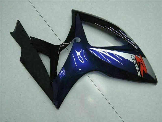 Kits ABS Carenados Motocicleta GSXR 600 / 750 K6 06-07 - Azul Negro Kits ABS Carenados Motocicleta GSXR 600 / 750 K6 06-07 - Azul Negro