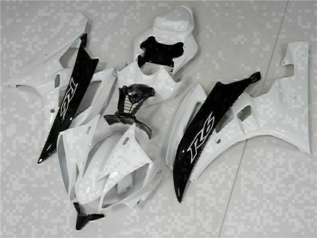 Kits ABS Carenados Motocicleta R6 06-07 - Blanco Negro Kits ABS Carenados Motocicleta R6 06-07 - Blanco Negro