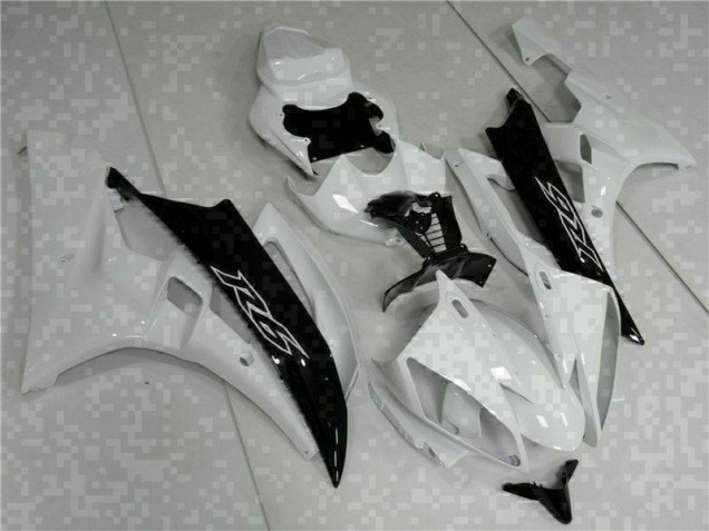 Kits ABS Carenados Motocicleta R6 06-07 - Blanco Negro Kits ABS Carenados Motocicleta R6 06-07 - Blanco Negro