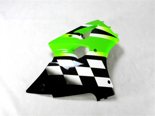 Kits ABS Carenados Motocicleta ZX6R 00-02 - Verde Negro Blanco Kits ABS Carenados Motocicleta ZX6R 00-02 - Verde Negro Blanco