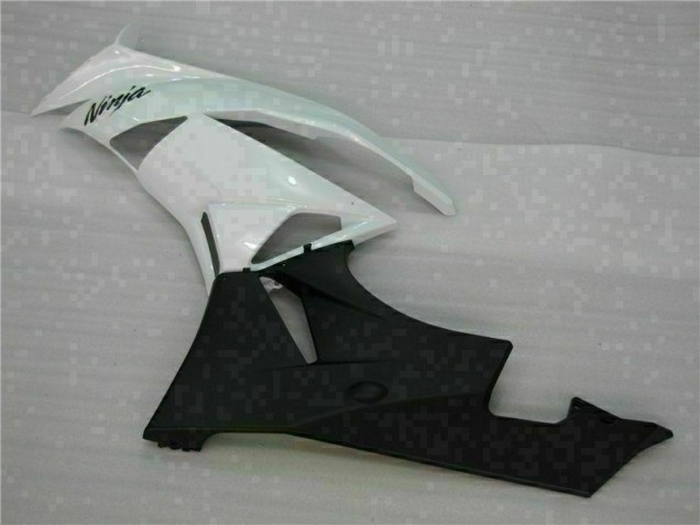 Kits ABS Carenados Motocicleta ZX6R 09-12 - Blanco Negro Kits ABS Carenados Motocicleta ZX6R 09-12 - Blanco Negro