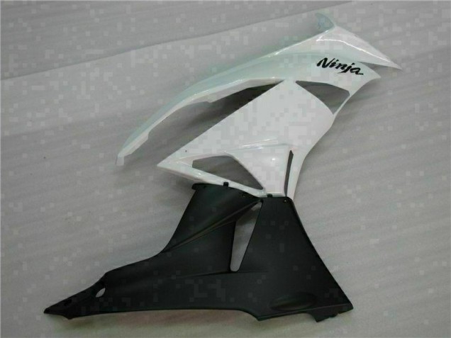 Kits ABS Carenados Motocicleta ZX6R 09-12 - Blanco Negro Kits ABS Carenados Motocicleta ZX6R 09-12 - Blanco Negro