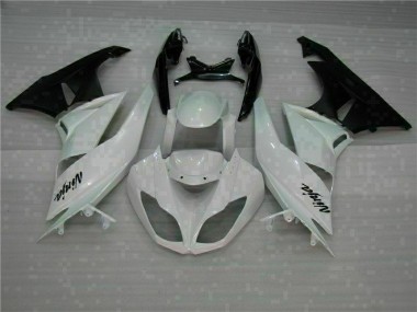 Kits ABS Carenados Motocicleta ZX6R 09-12 - Blanco Negro