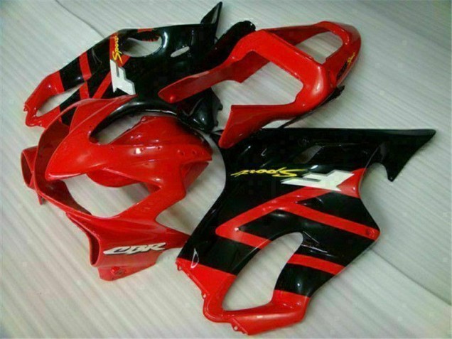 Kits Carenados Moto CBR 600 F4i 01-03 - Rojo Negro Kits Carenados Moto CBR 600 F4i 01-03 - Rojo Negro