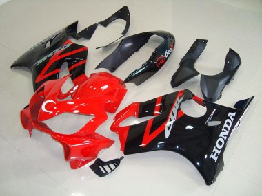 Kits Carenados Moto CBR 600 F4i 04-07 - Negro Rojo
