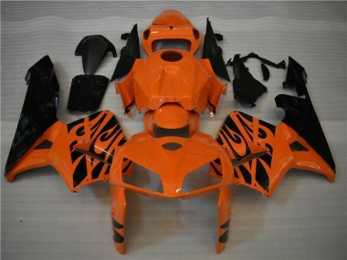 Kits Carenados Moto CBR 600 RR 05-06 - Naranja Negro