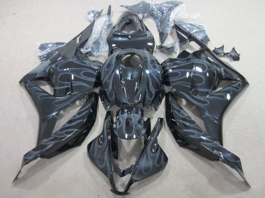 Kits Carenados Moto CBR 600 RR 09-12 - Negro Plata Llama