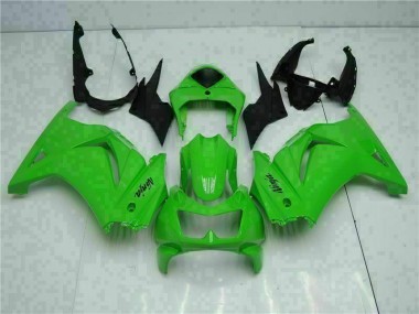 Kits Carenados Moto EX250 08-12 - Verde Negro Ninja
