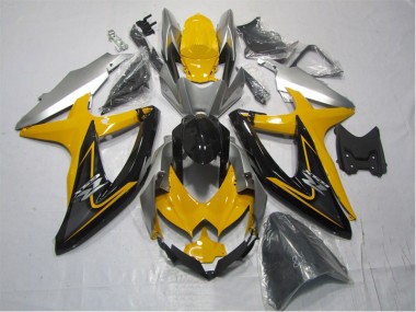 Kits Carenados Moto GSXR 1000 K7 07-08 - Amarillo Negro