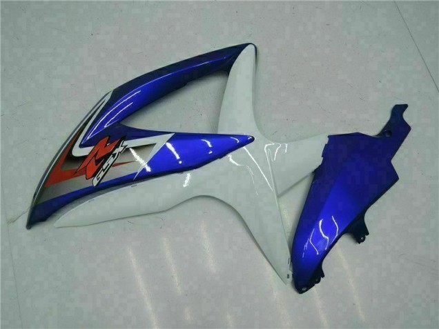 Kits Carenados Moto GSXR 600 / 750 K8 08-10 - Azul Blanco