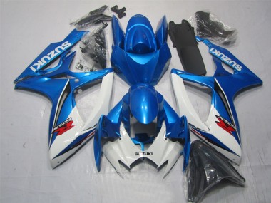 Kits Carenados Moto GSXR 600 K6 06-07 - Azul Blanco