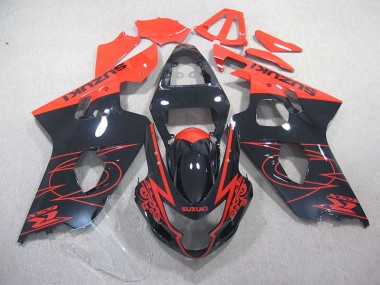 Kits Carenados Moto GSXR 750 K4 04-05 - Rojo Negro