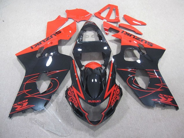 Kits Carenados Moto GSXR 750 K4 04-05 - Rojo Negro Kits Carenados Moto GSXR 750 K4 04-05 - Rojo Negro