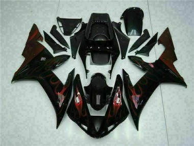 Kits Carenados Moto R1 02-03 - Negro