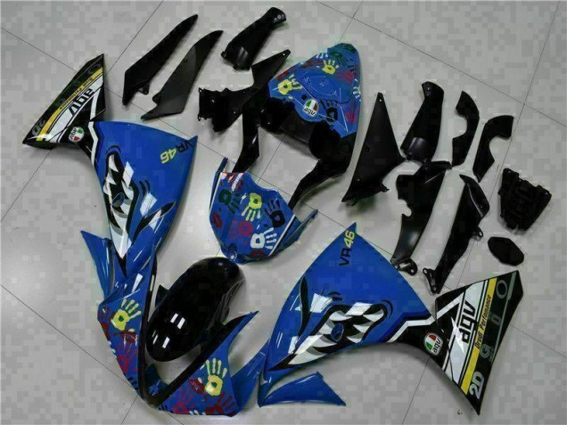 Kits Carenados Moto R1 09-11 - Azul Kits Carenados Moto R1 09-11 - Azul