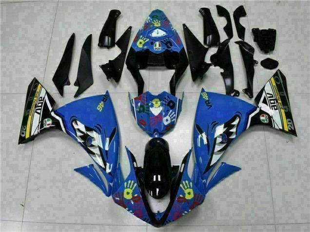 Kits Carenados Moto R1 09-11 - Azul Kits Carenados Moto R1 09-11 - Azul