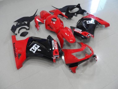 Kits Carenados Moto ZX 250R 08-12 - Rojo Negro