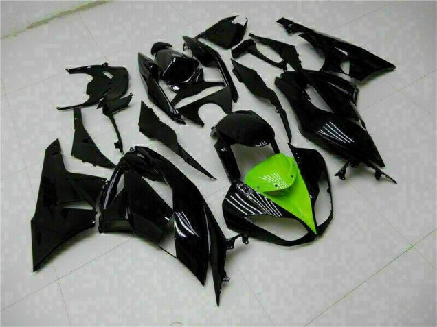 Kits Carenados Moto ZX6R 09-12 - Negro Verde