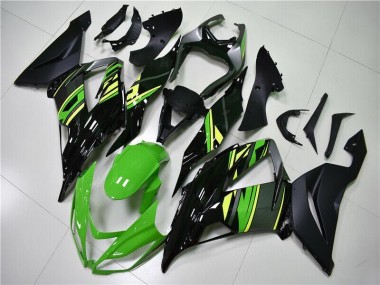 Kits Carenados Moto ZX6R 13-18 - Verde Negro