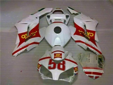 Kits Completo Carenados Moto ABS CBR 1000 RR 04-05 - Blanco Rojo