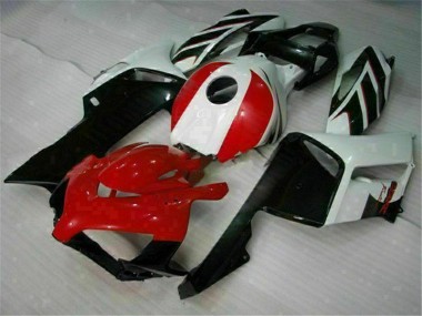 Kits Completo Carenados Moto ABS CBR 1000 RR 04-05 - Negro Blanco