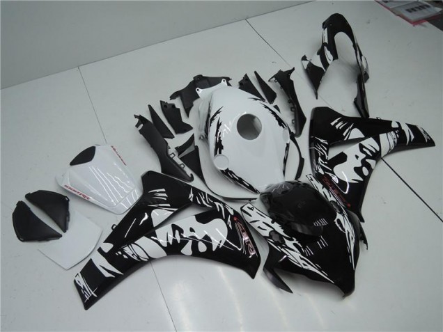 Kits Completo Carenados Moto ABS CBR 1000 RR 08-11 - Negro Blanco Kits Completo Carenados Moto ABS CBR 1000 RR 08-11 - Negro Blanco