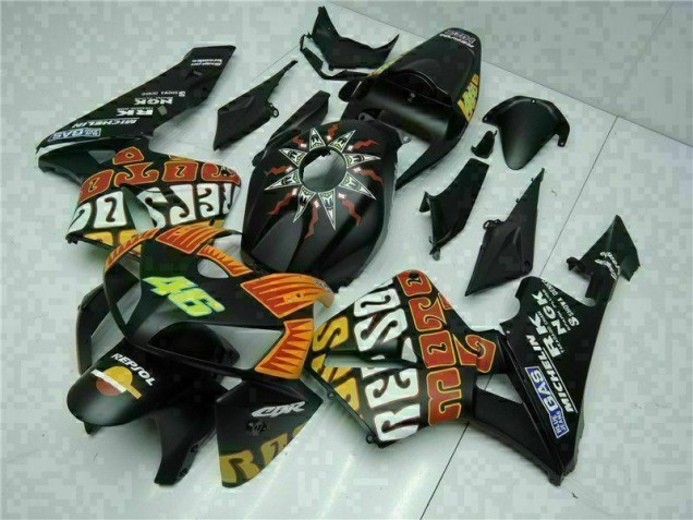 Kits Completo Carenados Moto ABS CBR 600 RR 05-06 - Negro