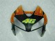 Kits Completo Carenados Moto ABS CBR 600 RR 05-06 - Negro