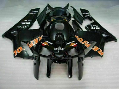 Kits Completo Carenados Moto ABS CBR 600 RR 05-06 - Negro Repsol