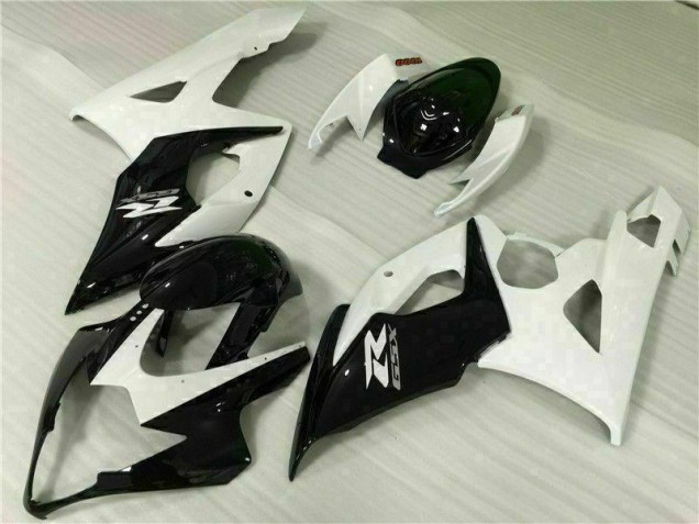Kits Completo Carenados Moto ABS GSXR 1000 K5 05-06 - Blanco Negro Kits Completo Carenados Moto ABS GSXR 1000 K5 05-06 - Blanco Negro