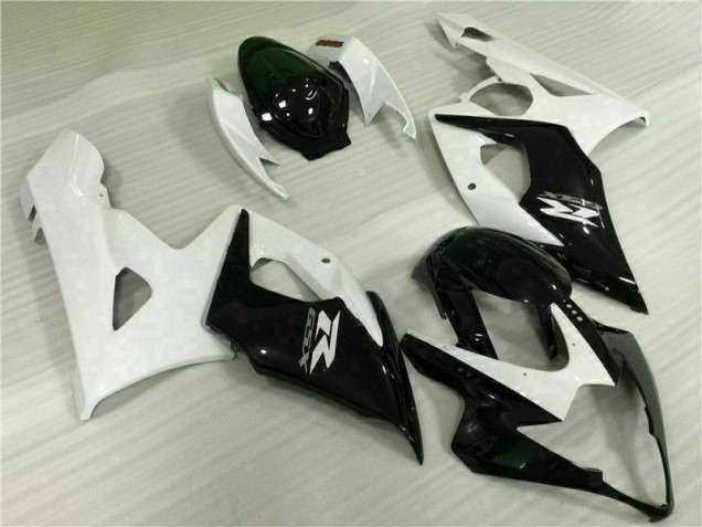 Kits Completo Carenados Moto ABS GSXR 1000 K5 05-06 - Blanco Negro Kits Completo Carenados Moto ABS GSXR 1000 K5 05-06 - Blanco Negro