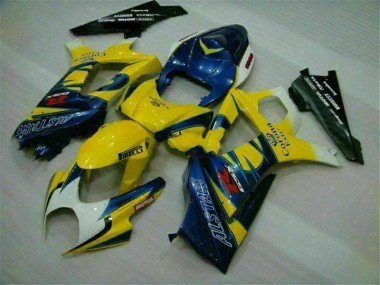 Kits Completo Carenados Moto ABS GSXR 1000 K7 07-08 - Amarillo