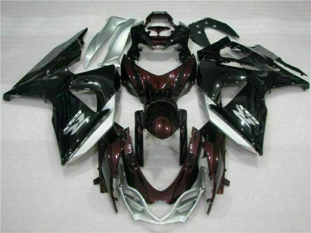 Kits Completo Carenados Moto ABS GSXR 1000 K9 09-16 - Marrón Negro Kits Completo Carenados Moto ABS GSXR 1000 K9 09-16 - Marrón Negro