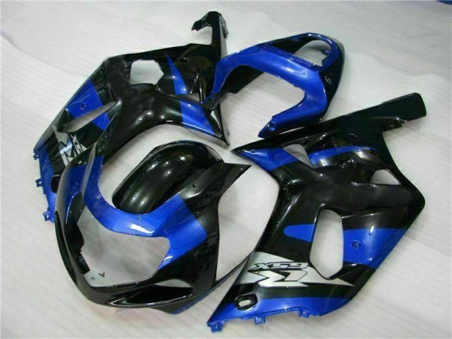 Kits Completo Carenados Moto ABS GSXR 600 / 750 K1 K2 K3 01-03 - Azul Negro Kits Completo Carenados Moto ABS GSXR 600 / 750 K1 K2 K3 01-03 - Azul Negro