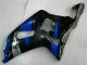 Kits Completo Carenados Moto ABS GSXR 600 / 750 K1 K2 K3 01-03 - Azul Negro Kits Completo Carenados Moto ABS GSXR 600 / 750 K1 K2 K3 01-03 - Azul Negro