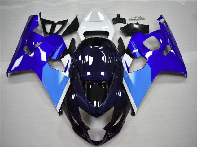 Kits Completo Carenados Moto ABS GSXR 600 / 750 K4 04-05 - Azul Blanco Kits Completo Carenados Moto ABS GSXR 600 / 750 K4 04-05 - Azul Blanco