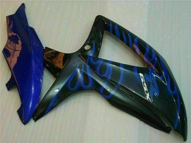 Kits Completo Carenados Moto ABS GSXR 600 / 750 K8 08-10 - Azul Negro Kits Completo Carenados Moto ABS GSXR 600 / 750 K8 08-10 - Azul Negro