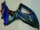 Kits Completo Carenados Moto ABS GSXR 600 / 750 K8 08-10 - Azul Negro Kits Completo Carenados Moto ABS GSXR 600 / 750 K8 08-10 - Azul Negro