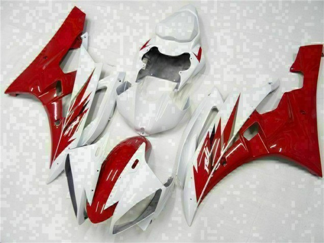 Kits Completo Carenados Moto ABS R6 06-07 - Rojo Blanco Kits Completo Carenados Moto ABS R6 06-07 - Rojo Blanco