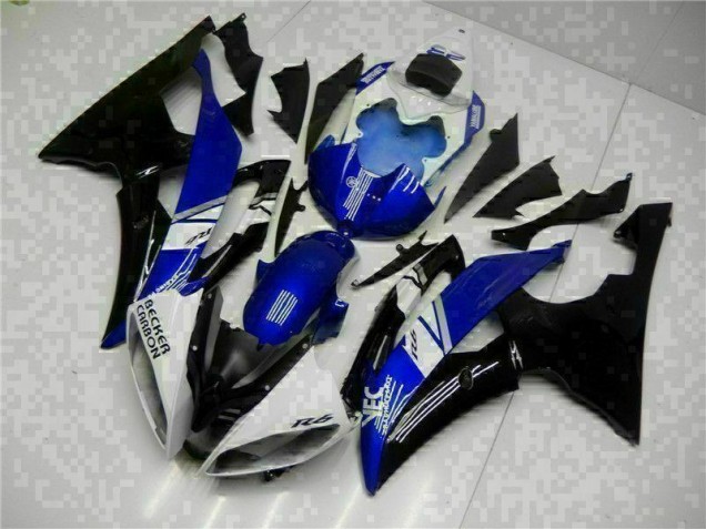 Kits Completo Carenados Moto ABS R6 08-16 - Azul Negro Kits Completo Carenados Moto ABS R6 08-16 - Azul Negro