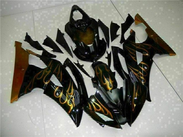 Kits Completo Carenados Moto ABS R6 08-16 - Negro Kits Completo Carenados Moto ABS R6 08-16 - Negro