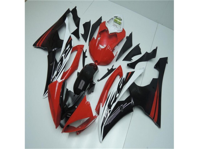 Kits Completo Carenados Moto ABS R6 08-16 - Rojo Blanco Kits Completo Carenados Moto ABS R6 08-16 - Rojo Blanco