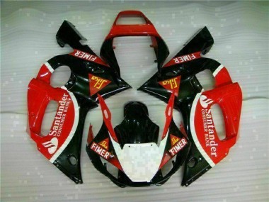 Kits Completo Carenados Moto ABS R6 98-02 - Rojo Negro
