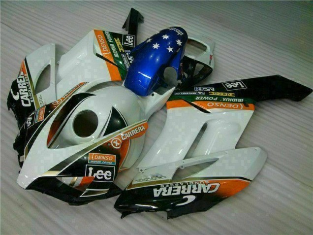 Kits Completo Carenados Moto CBR 1000 RR 04-05 - Blanco Azul Kits Completo Carenados Moto CBR 1000 RR 04-05 - Blanco Azul