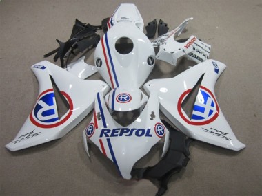 Kits Completo Carenados Moto CBR 1000 RR 08-11 - Blanco Azul Repsol